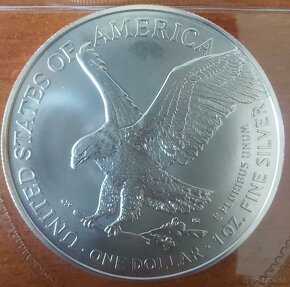 Strieborná minca American Silver Eagle 1 oz (2022) - 2