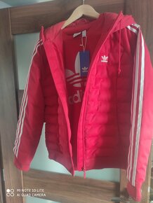 Adidas dámska zateplená prechodná bunda + tričko - 2