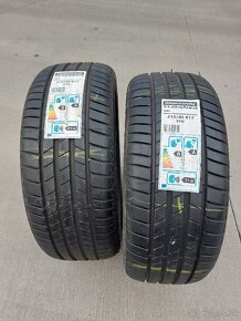 2x nové letné pneu 215/45R17 Bridgestone - 2