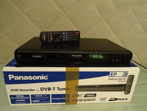 DVD rekordér Panasonic DMR-EX769 - 160 GB HDD, HDMI - 2