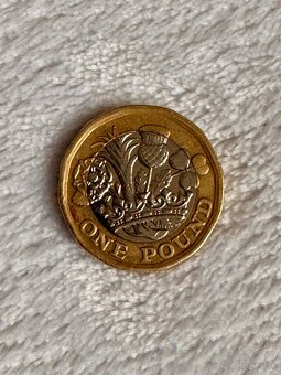 Minca Elizabeth II. One pound 2017 - 2