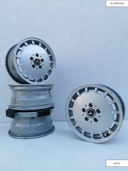 Mercedes Gulideckel alu disky 5x112 R15 W124, W190 1247 - 2