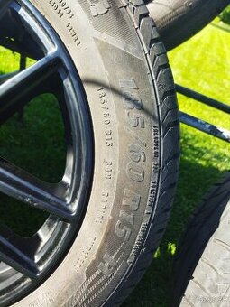 Predám disky+letné gumy 185/ 60 R15 - 2