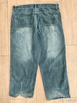 Southpole Distressed Baggy Jeans - 2