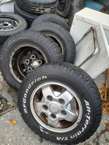 Land Rover hlinikove disky 5x165 R16 - 2