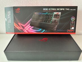 Herná klávesnica Asus ROG Strix Scope RX TKL DELUXE - 2