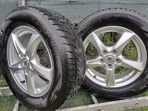 5x112 R16 Škoda Karog ako nové 215/60 - 2