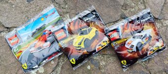 NOVÉ NEOTVORENÉ LEGO - FERRARI - AUTÁ, FORMULA, LIETADLO - 2