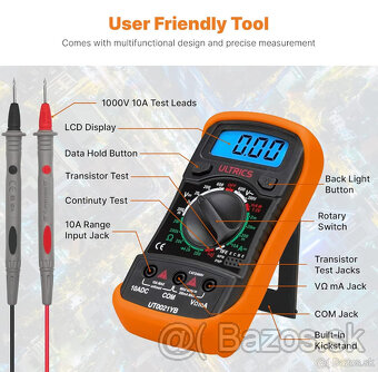 Digitálny multimeter ULTRICS - 2