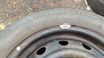 sada diskov 14x5J KIA s pneu continental 165/60 R14 79T - 2