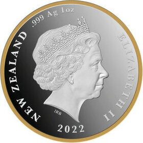 Platinové jubileum královny Alžběty II.2022, stříbrná mince - 2