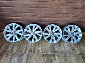 Predám kolesá/disky Volkswagen 5x112 r16 Sepang - 2