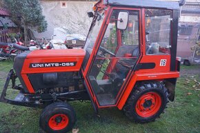 Traktor UNI MT8-065 + vlečka, rotavátor, pluh... - 2