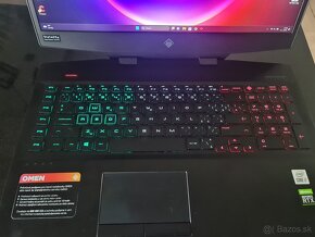 Herný notebook HP Omen 17 rtx2070 super - 2