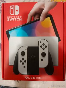 Nintendo switch OLED biela - 2