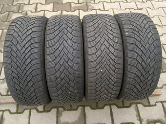 Zimne pneu. Continental 195/50 r15 na plechoch 4x114,3 r15 - 2