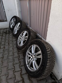 kolesá Brock RC27-707 , R17 5x112 + zimné pneu 215/65 R17 - 2