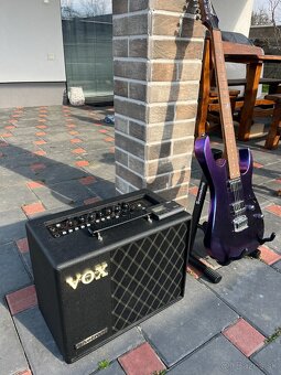 Predám elektrickú gitaru Ibanez + kombo Vox - 2