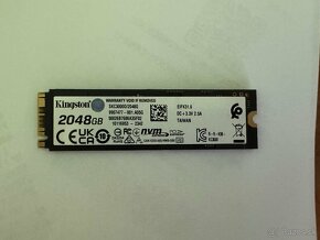 2TB NVMe Kingston KC3000 - 2