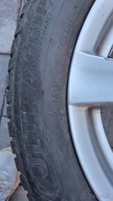 Sada zimných pneumatík 215/60 R16 + elektróny Borbet - 2