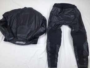 Probiker PRX Black pánska kožená moto kombinéza 2XL 56 - 2