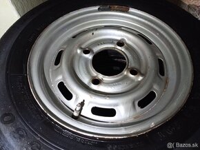 predam disky s pneu,plechove kolesa original na skoda 100,10 - 2