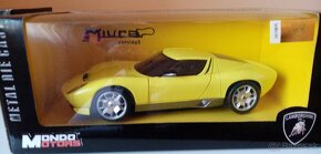 Model 1:24 Lamborghini Miura concept. - 2