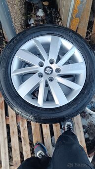 Alu disky 16" SEAT Leon s pneumatikami 2024rv - 2