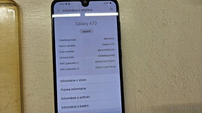 Samsung Galaxy A70 - s nabíjačkou - 2