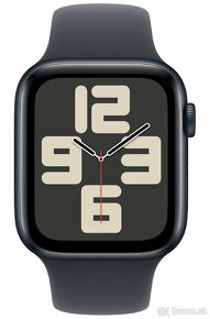 Apple Watch SE 44 mm Tmavo atramentový hliník - 2