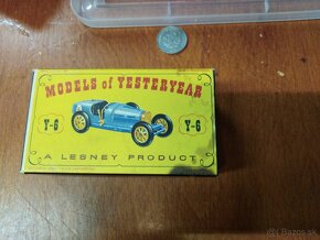 Matchbox Yesteryear originál Y-6 Bugatti - 2