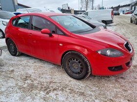 Seat leon 2 1P 2009 1.6TDI 77kw CAY červená pastelová rakuša - 2