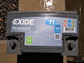 Autobateria Exide 77Ah - 2