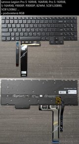 Klavesnice Lenovo 15ARH05 3-15IMH05 // Pro 5 16IRX8, 16ARX8 - 2