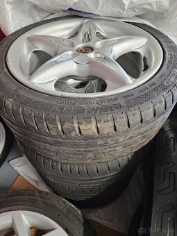 4x100 R15 pneu 195/45R15 letné - 2