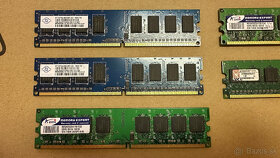 Pamäte RAM DDR1 + DDR2 - 2