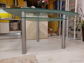 Sklenený stôl - 2