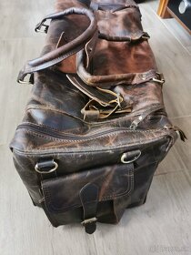 Cestovná taška buffalo leather - 2