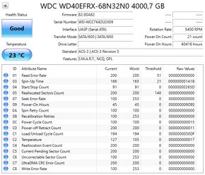 3,5" HDD WD RED 4TB - 2