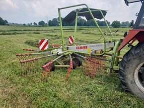 Nahrabovač zhrnovač sena píce 4.5 Krone liner claas kuhn 3m - 2