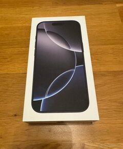 iPhone 16 Pro 128GB Black Titanium NEROZBALENÝ - 2