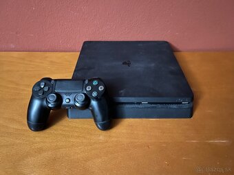 Predám PS4 Slim 1TB + Controller - 2