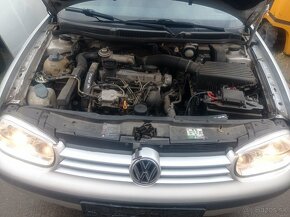 VW Golf IV 1,9TDI 66kW ALH - náhradné diely 129 000km - 2