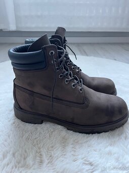 Timberland vysoké Topanky hnedé - 2