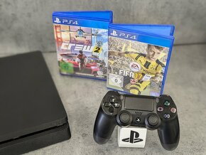 Playstation 4 Slim 500GB 1 ovládač, 2 hry - 2