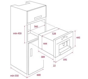 Vstavaný kávovar TEKA CLC 855 GM ST - 2