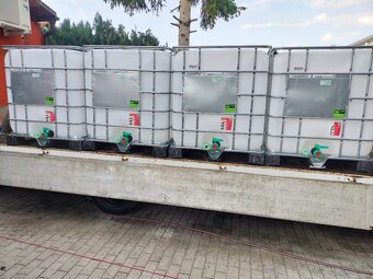 IBC Kontajner 1000l  NOVE 1X POUZITE - 2