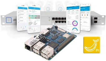 Predám BANANA-PI-M2 BERRY, UniFi Controller, rackmount - 2