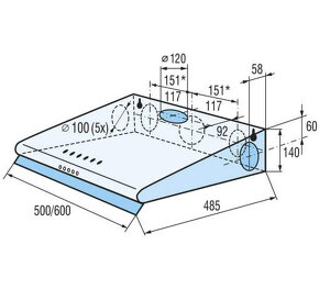 Digestor MORA OP 640 W - 2