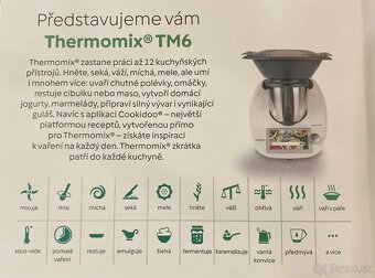 Predám nový Thermomix TM6 – nerozbalený set - 2